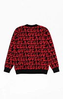 WeSC America Inc Leon Peace & Love Sweater