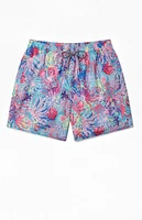 Boardies Coral 4.5" Swim Trunks