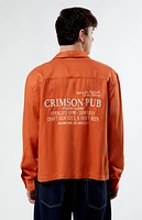 Pacsun Pubs Long Sleeve Camp Shirt