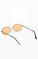 Pacsun Oliver Hexagon Sunglasses