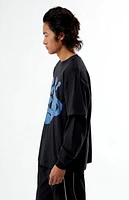 Pacsun Planet Double Layered Long Sleeve T-Shirt