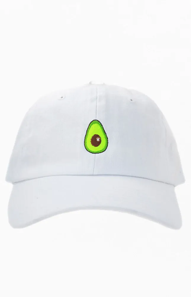 The Avocado Tree White Avocado Dad Hat