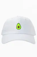 The Avocado Tree White Avocado Dad Hat