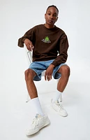 QUIET GOLF Country Club Crew Neck Sweatshirt