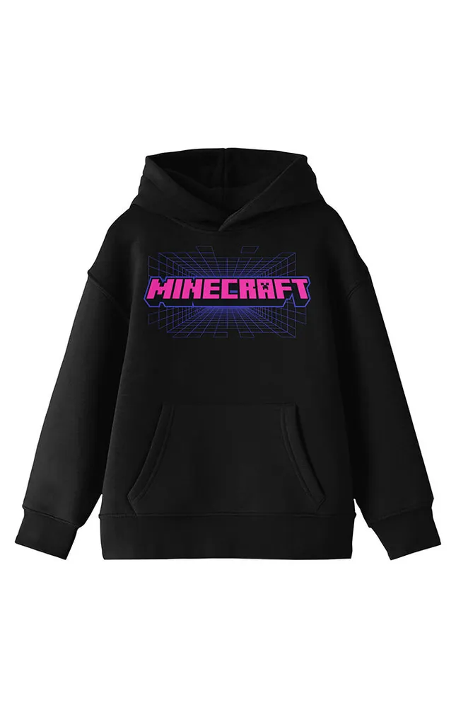Kids Minecraft Logo Hoodie