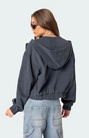 Edikted Milly Oversized Cropped Jacket