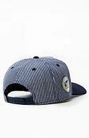 New Era x PS Reserve LA Dodgers Striped Denim 9FORTY Hat