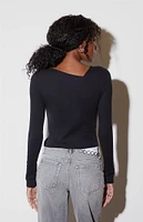 Est. PAC 1980 Arya Asymmetrical Long Sleeve Top