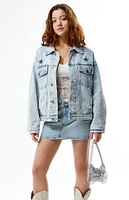 NFL Wild Collective x PacSun Dallas Cowboys Denim Jacket