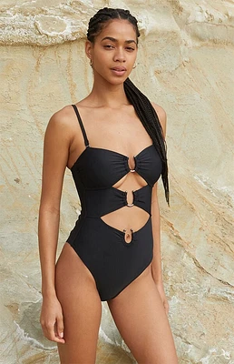 Cupshe Rico Plunging One Piece Swimsuit