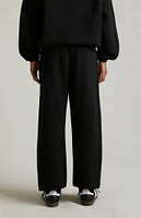 Kids Fear of God Essentials Black Lounge Sweatpants