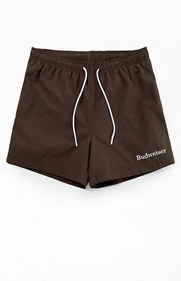 Budweiser By Pacsun  Logo 6.5" Volley Swim Trunks