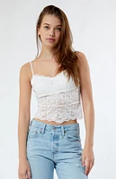 LA Hearts Lace Cami Top