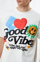 PacSun Good Vibes Puff Oversized T-Shirt
