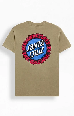 Santa Cruz Splatter MFG Dot Heavyweight T-Shirt