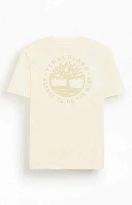 Timberland Cream Garment Dye T-Shirt