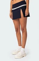 Edikted Heiress Eyelet Mini Skirt