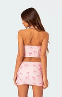Edikted Makayla Printed Corset