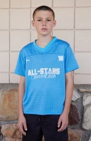 PacSun Kids All Stars Light Blue Mesh Soccer Jersey