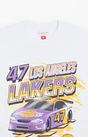 Mitchell & Ness LA Lakers NBA Speedway T-Shirt