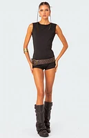 Edikted Brynley Open Back Romper