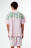 Civil Pink Concrete Sin Acot T-Shirt