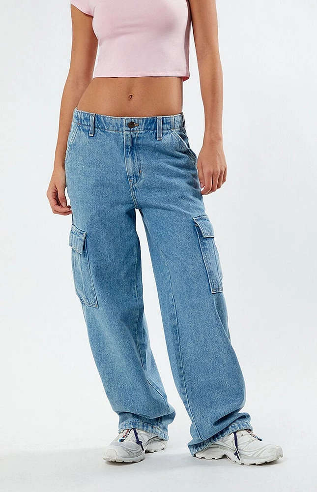 Levi's Light Indigo '94 Baggy Cargo Jeans