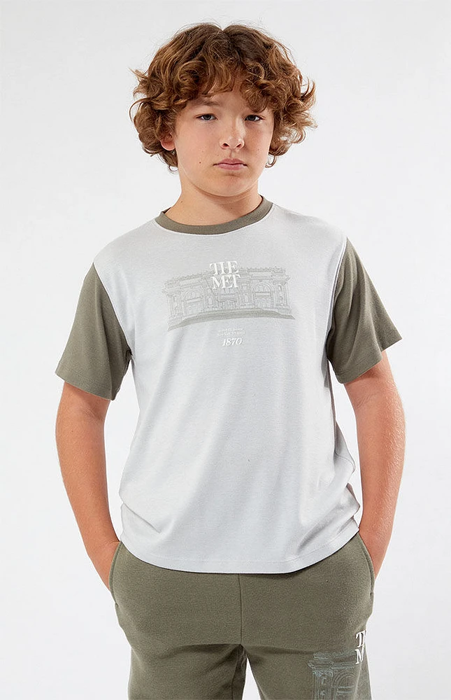 The Met x PacSun Kids Museum Colorblock T-Shirt