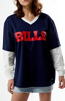 NFL Wild Collective x PacSun Buffalo Bills Mesh Long Sleeve Jersey