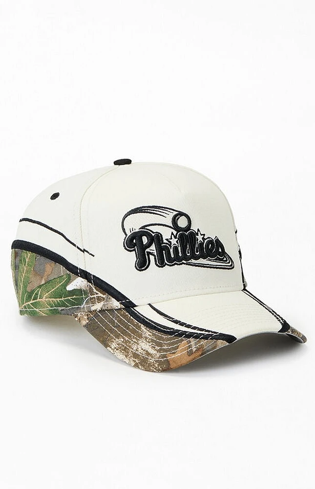 New Era Phillies Camo Panel 9FORTY Snapback Hat
