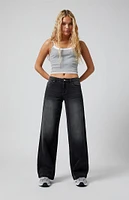 PacSun Casey Low Rise Baggy Jeans Black Tinted