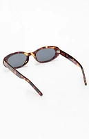Pacsun Plastic Oval Sunglasses