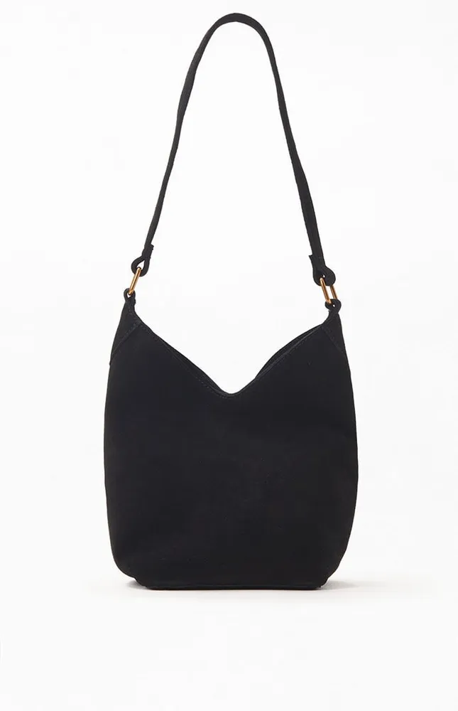 John Galt Black Shoulder Bag