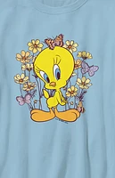 Kids Tweety Floral T-Shirt