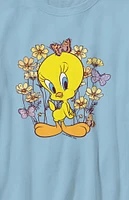 Kids Tweety Floral T-Shirt