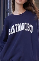 John Galt San Francisco Erica Crew Neck Sweatshirt