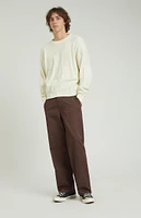 PacSun Brown Baggy Chino Pants