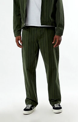 Obey Striped Classic Baggy Jeans