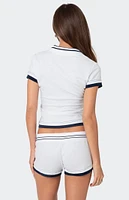 Edikted Academia Polo Top