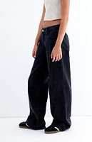 PacSun Black Low Rise Girlfriend Jeans