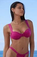 ANNAXPACSUN Eco Jo Shine Underwire Bralette Bikini Top