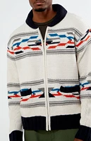 Dark Seas Ravalli Zip Up Sweater