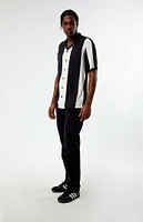 PacSun Stripe Neutral Camp Shirt