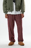 Pacsun Red Plaid Pajama Pants