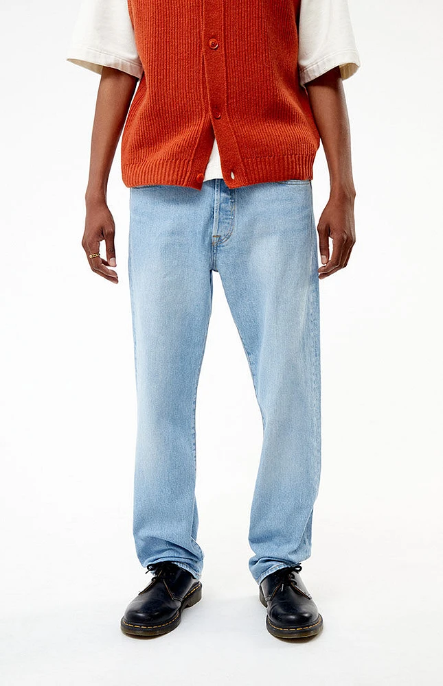 Levi's Light Indigo Blue 501 Original Fit Jeans