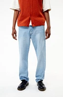 Levi's Light Indigo Blue 501 Original Fit Jeans