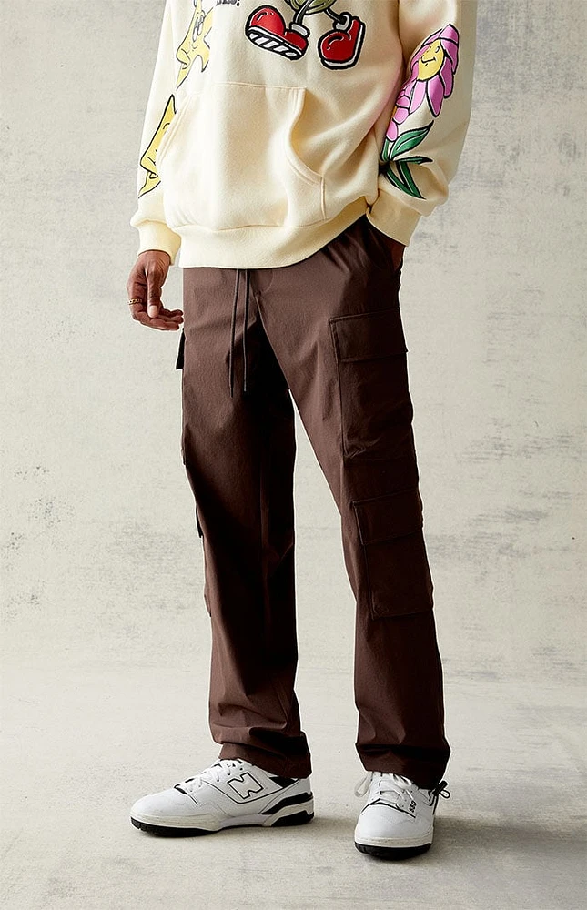 PacSun Brown Performance Cargo Pants