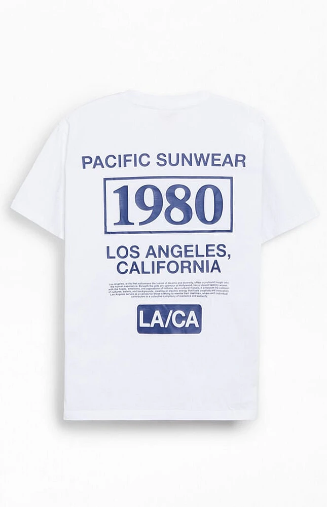 Pacsun Pacific Sunwear LA 1980 Oversized T-Shirt
