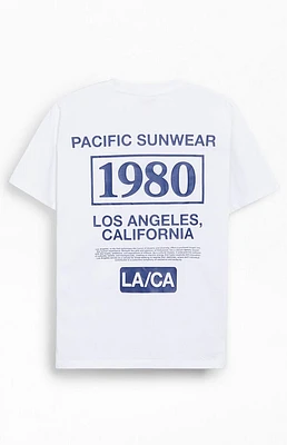 Pacsun Pacific Sunwear LA 1980 Oversized T-Shirt