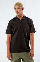 Brixton Textured Waffle Polo Shirt